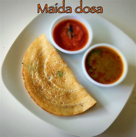 Instant maida dosa, Maida flour dosa recipe, How to .